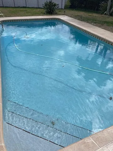 a view of a bathtub in a yard