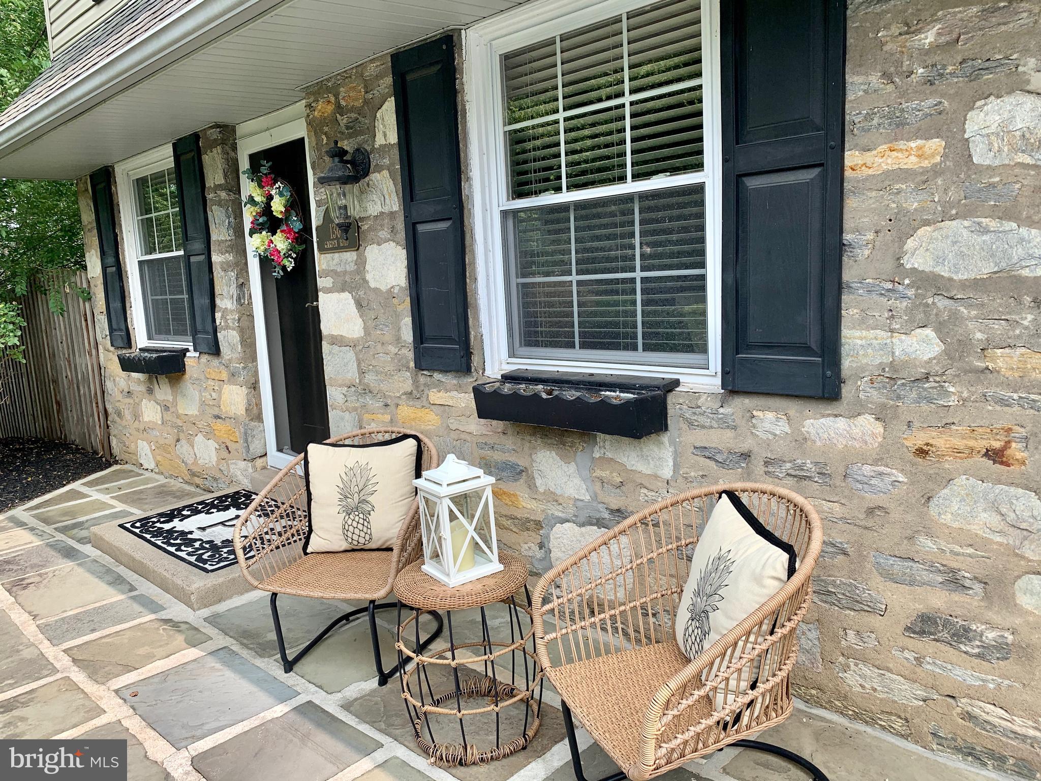 Flagstone Front Porch
