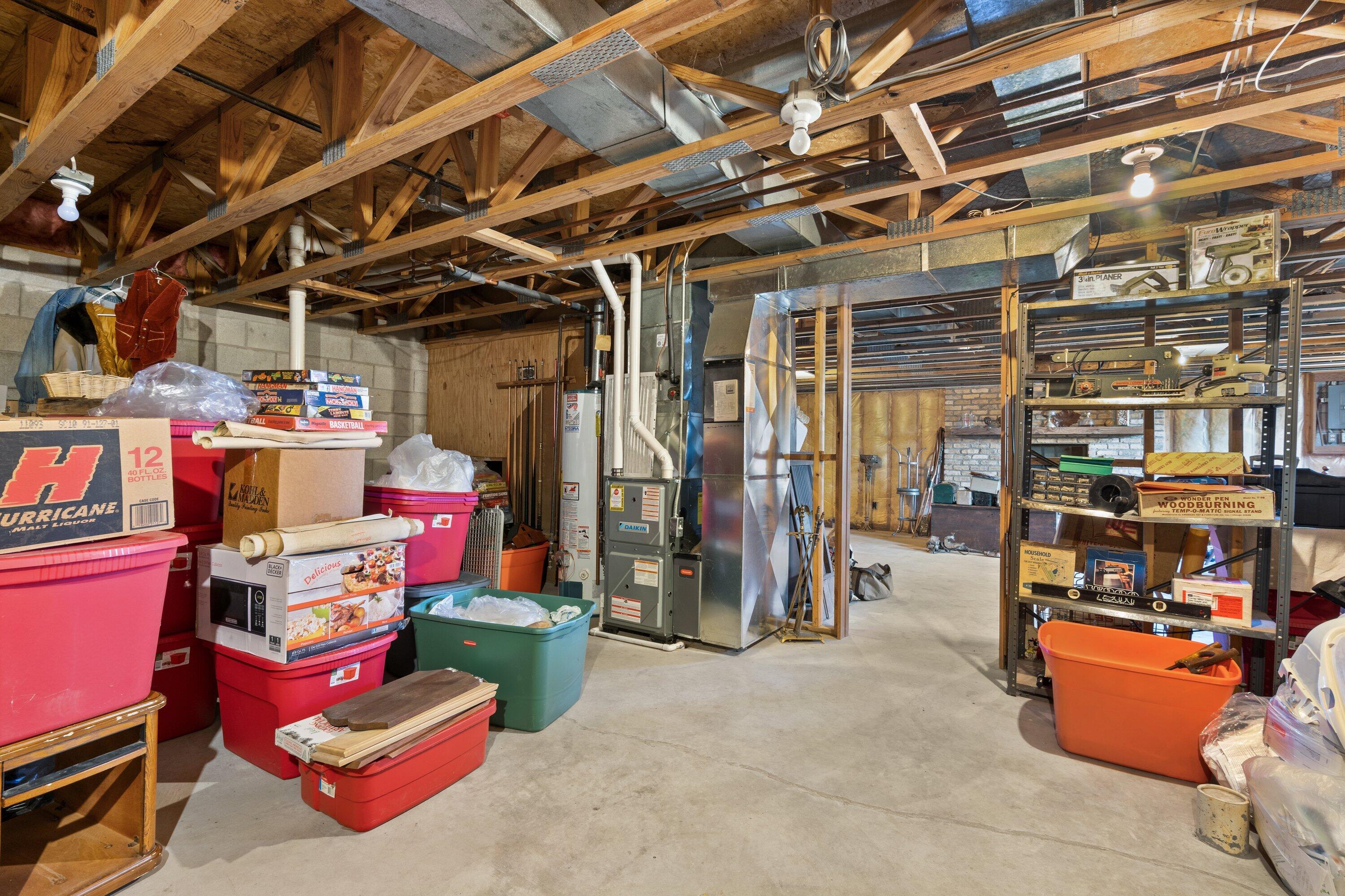 9545 County Highway Kewaskum, WI 53040 - Photo 21 of 34 Basement
