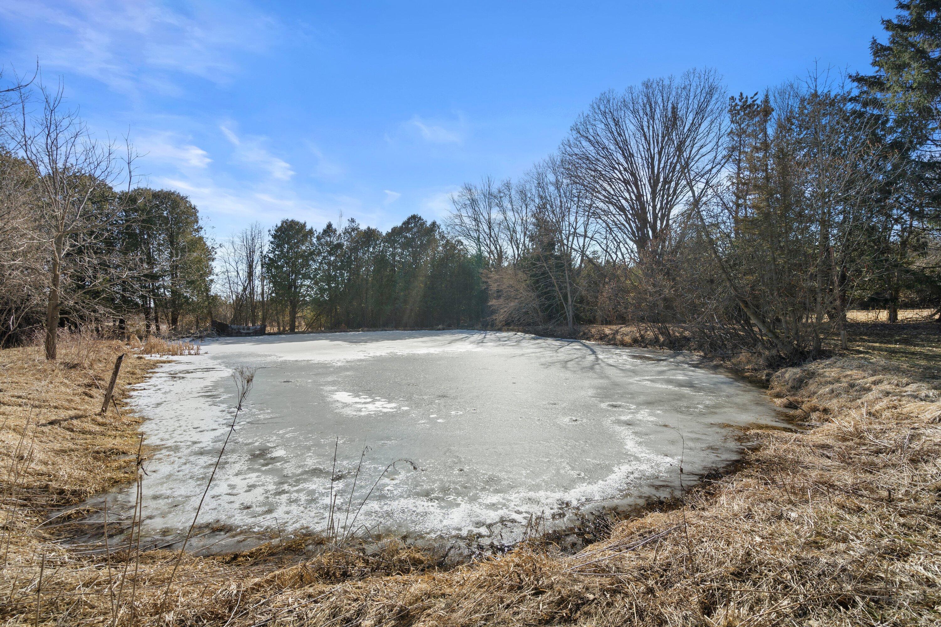 9545 County Highway Kewaskum, WI 53040 - Photo 27 of 34 Natural Pond
