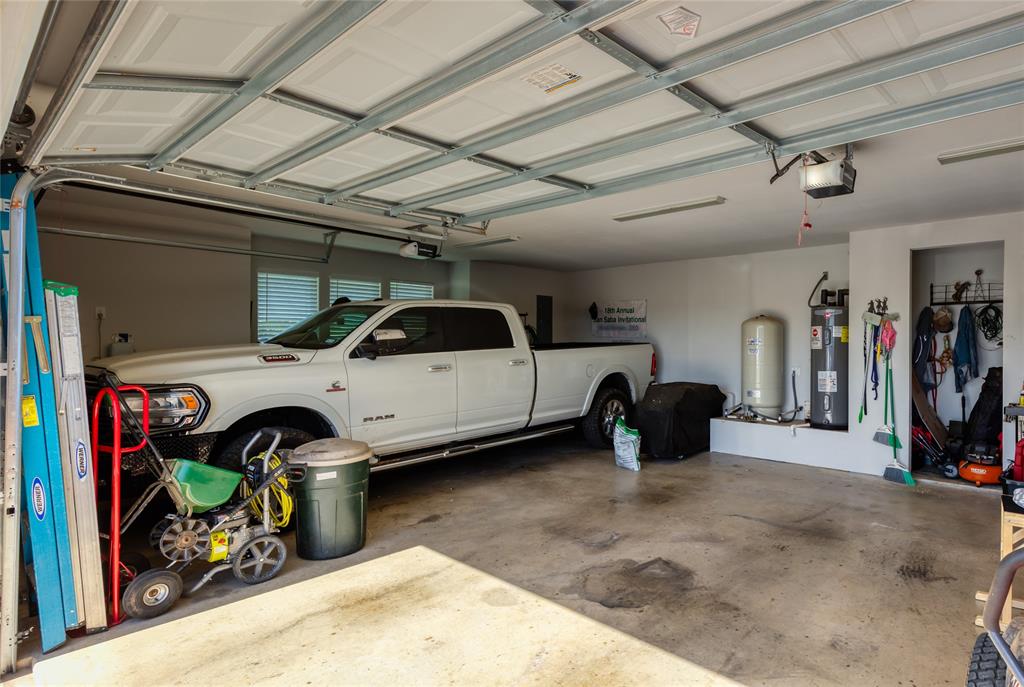 152 Katy Ranch Drive Weatherford, TX 76085 - Photo 30 of 39 Extended garage to accommodate large trucks