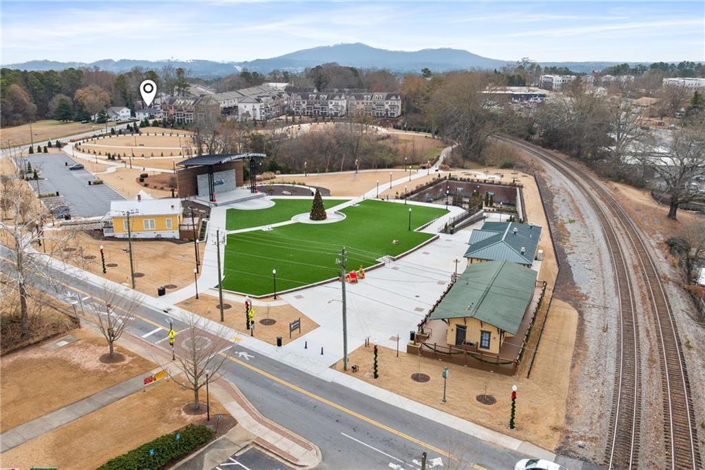 2790 Sardis Street Kennesaw, GA 30144 - Photo 45 of 49 a view of a city with a mountain