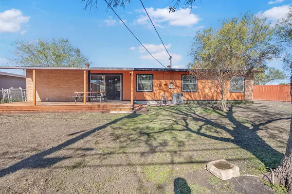 a view of a house with a patio