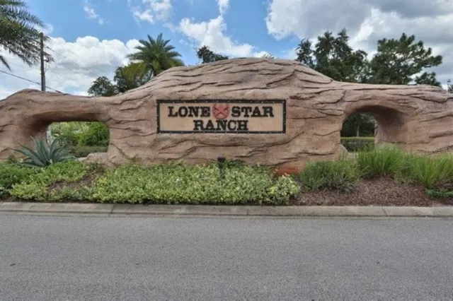 a view of a sign board