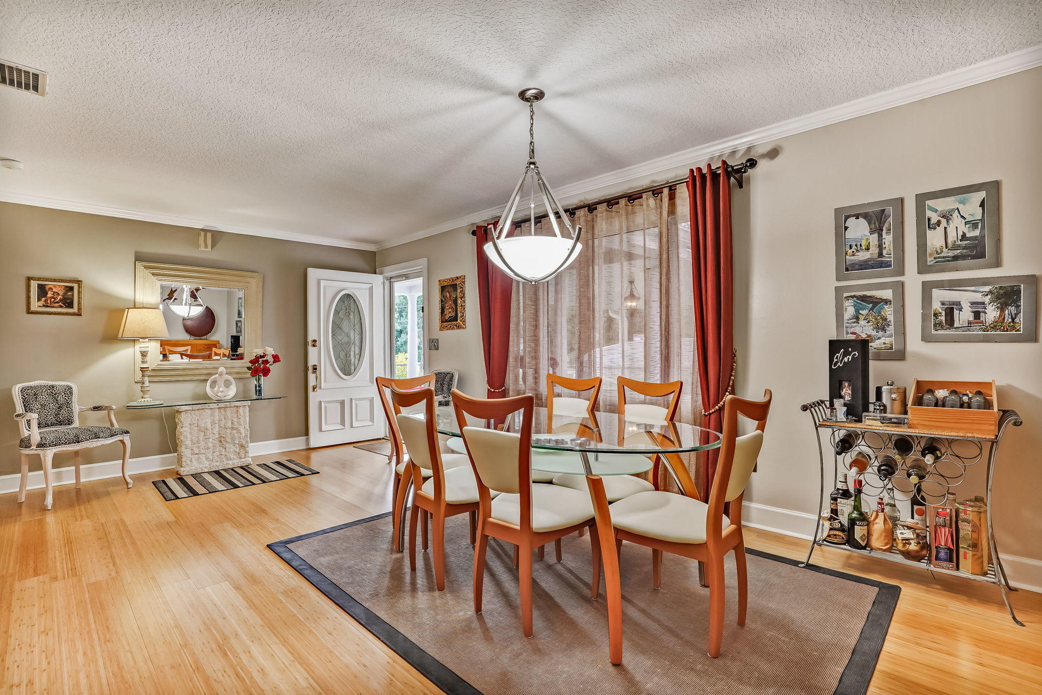 12957 Mandarin Road Jacksonville, FL 32223 - Photo 27 of 83 a view of a dining room with furniture window and wooden floor