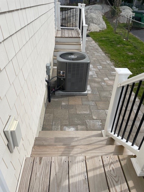 228 State Street, Unit 2 Bristol, RI 02809 - Photo 17 of 19 DECK OFF KITCHEN, AND CENTRAL AIR