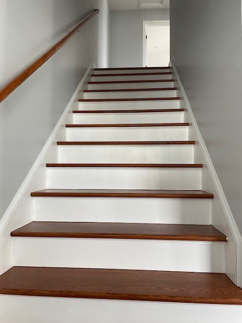 228 State Street, Unit 2 Bristol, RI 02809 - Photo 10 of 19 STAIRS LEADING TO SECOND FLOOR