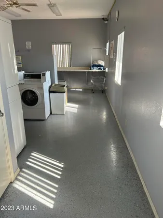 a view of kitchen and sink