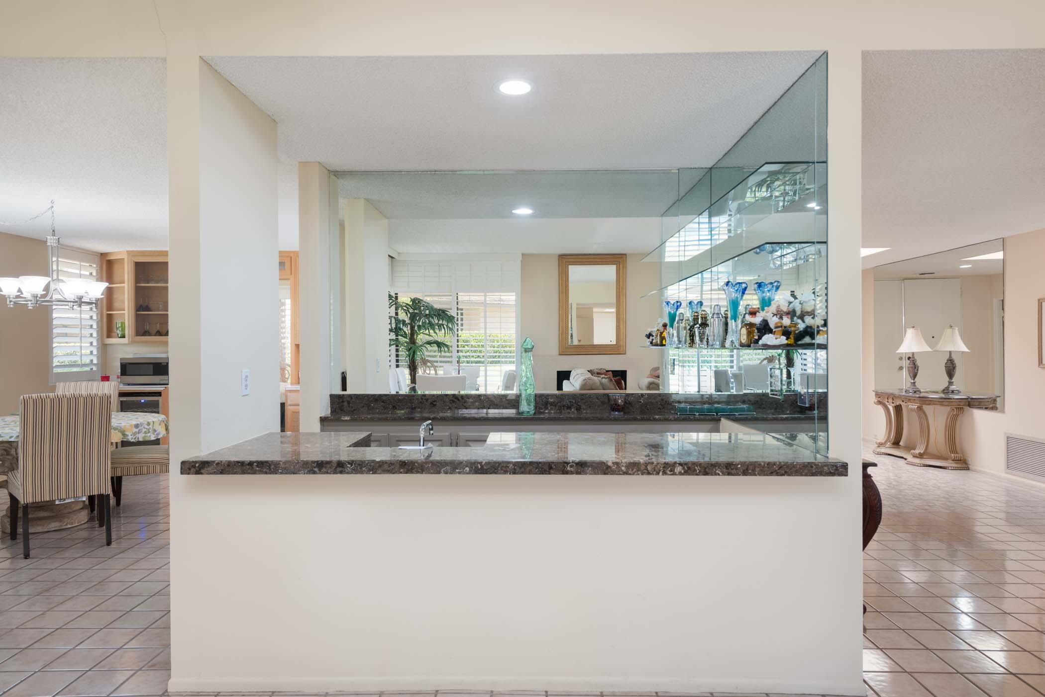 8 Tulane Court Rancho Mirage, CA 92270 - Photo 19 of 31 a view of a counter top space in kitchen