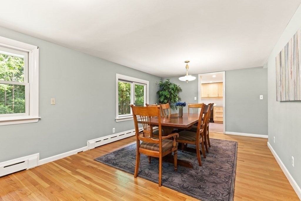 7 Flagg Road Acton, MA 01720 - Photo 11 of 39 a dining room with furniture and wooden floor