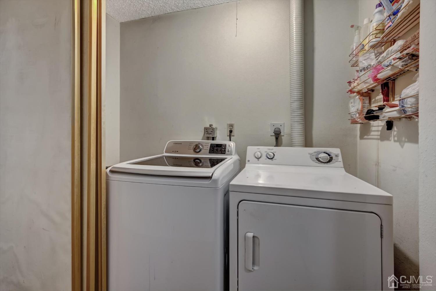 B Haddon Road Monroe Township, NJ 08831 - Photo 19 of 34 a utility room with dryer and washer