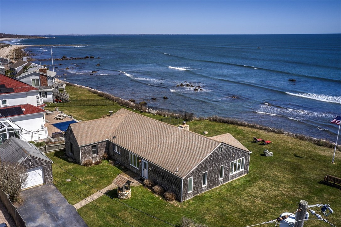 30 Pocono Road Narragansett, RI 02882 - Photo 3 of 46 110 feet Oceanfront. 16,283 Sq. Ft. Lot. Town Water. Sewers. Ranch built 1950.