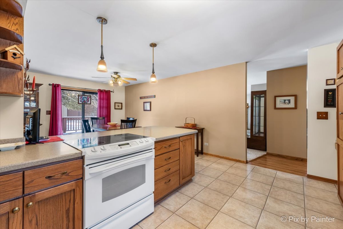 4507 Hanover Drive Crystal Lake, IL 60012 - Photo 16 of 63 a kitchen that has a sink cabinets stainless steel appliances and a counter top space