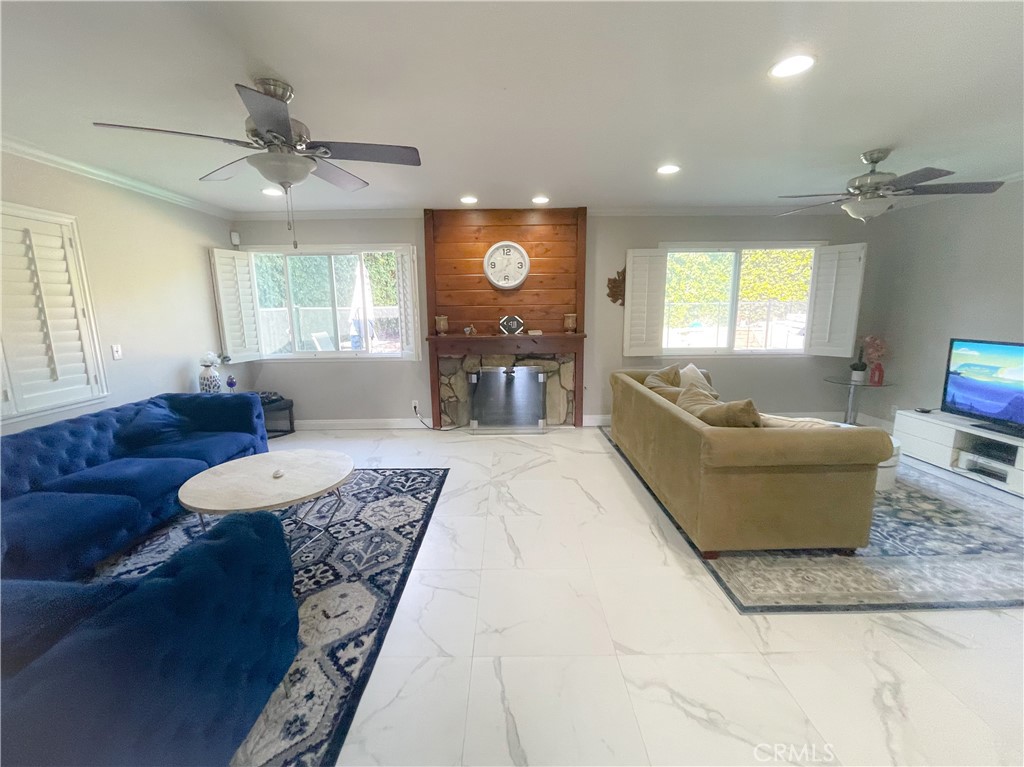 20311 Flintgate Drive Walnut, CA 91789 - Photo 13 of 32 a living room with furniture and a fireplace