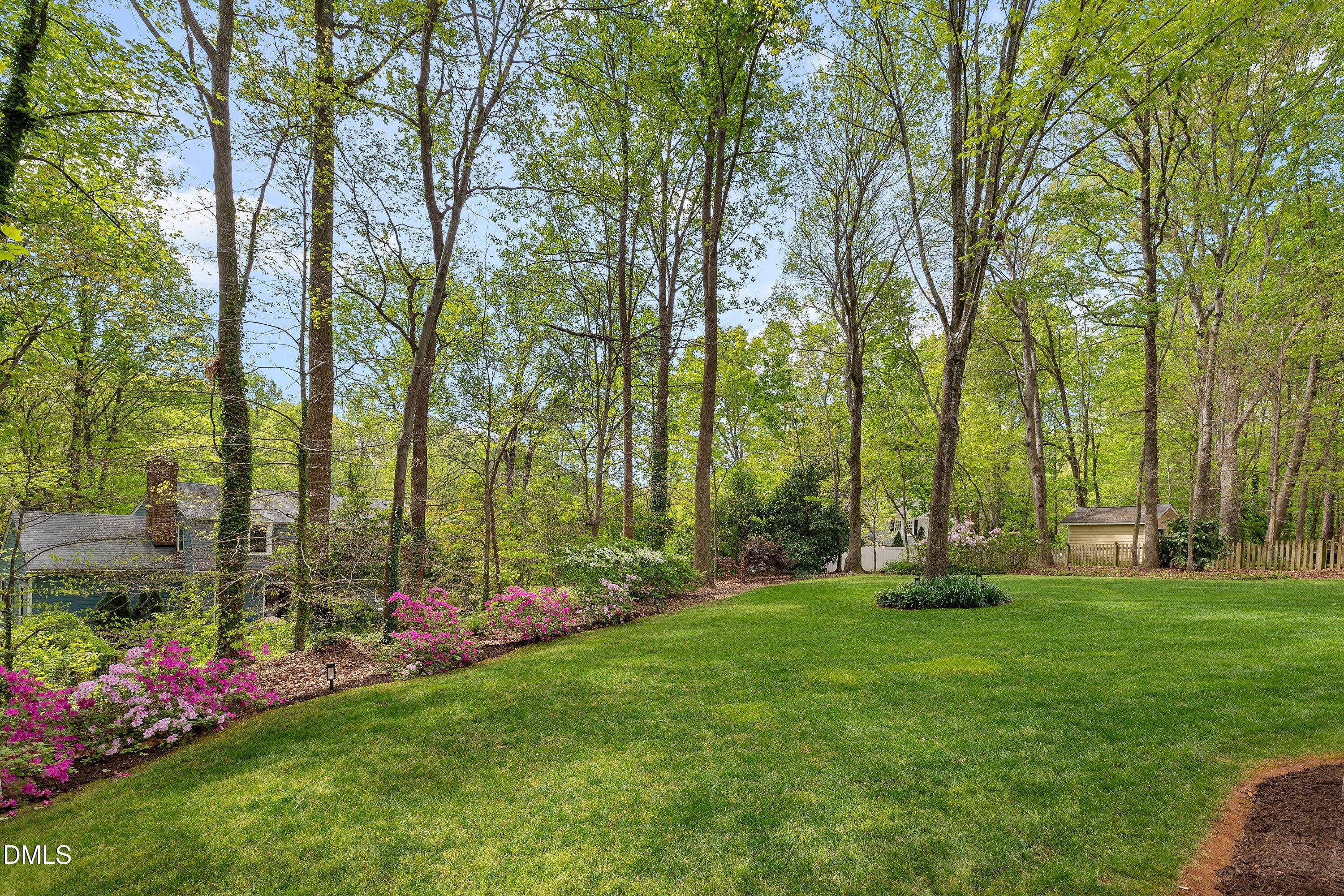 2103 Oakcrest Court Raleigh, NC 27612 - Photo 65 of 75 Beautifully landscaped yard!