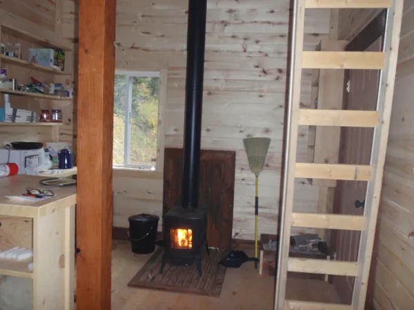 a view of storage and utility room