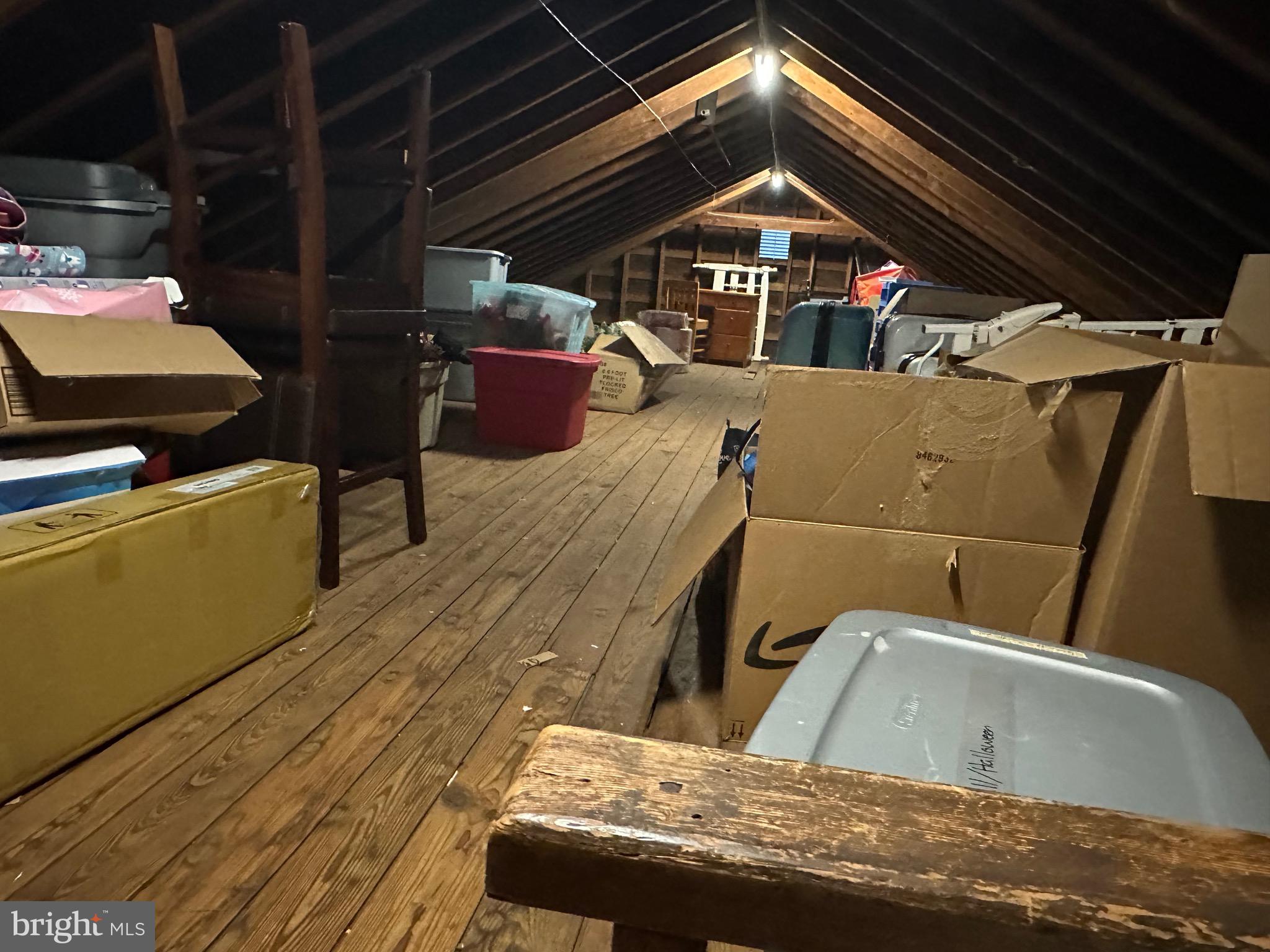 512 West Main Street Maple Shade, NJ 08052 - Photo 23 of 23 Attic...access in kitchen pull down stairs