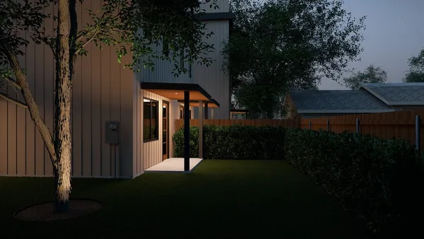 a view of outdoor space and yard