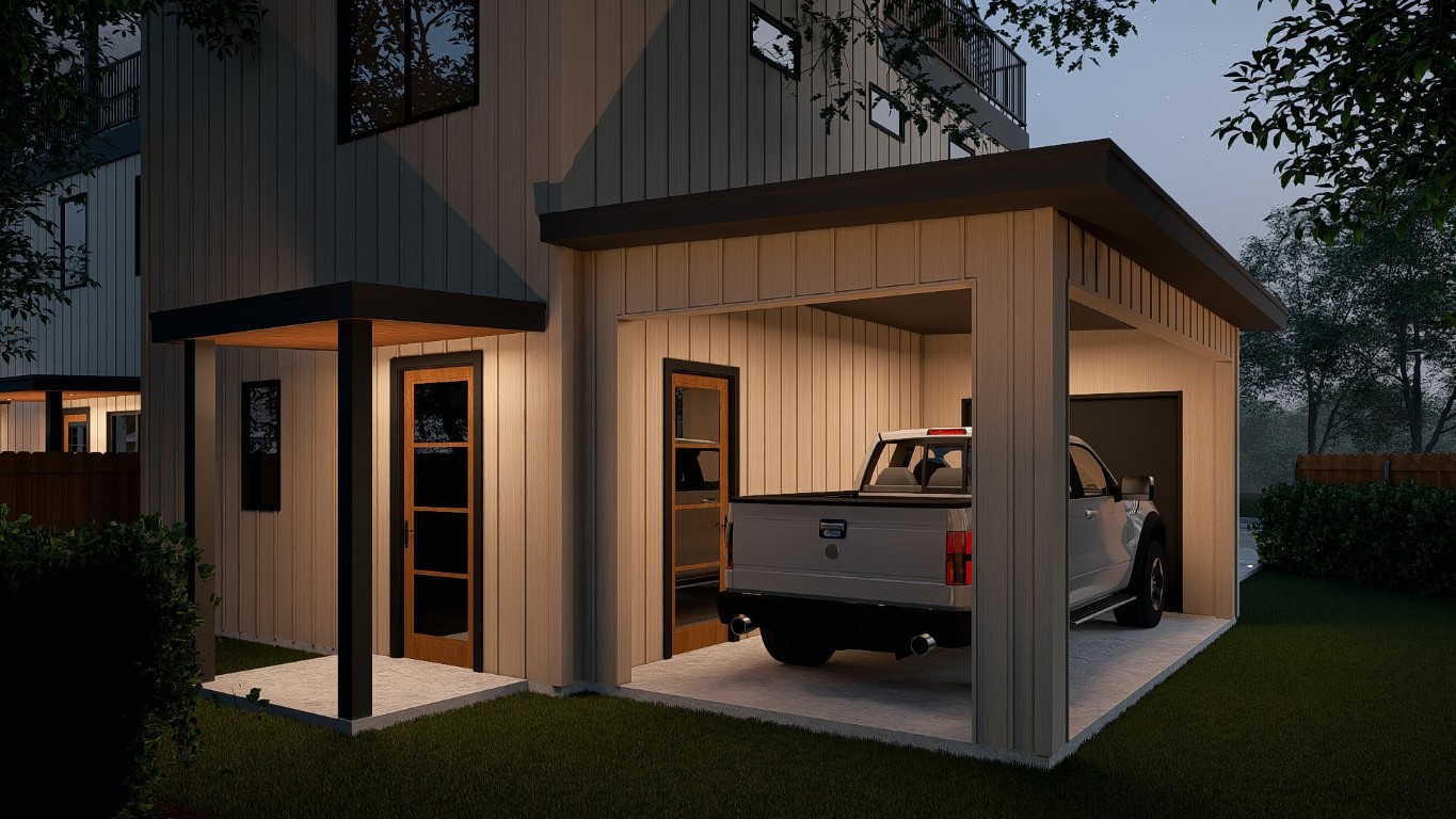 1813 East 38th 1/2 Street, Unit 2 Austin, TX 78722 - Photo 20 of 24 a view of a entryway door of the house