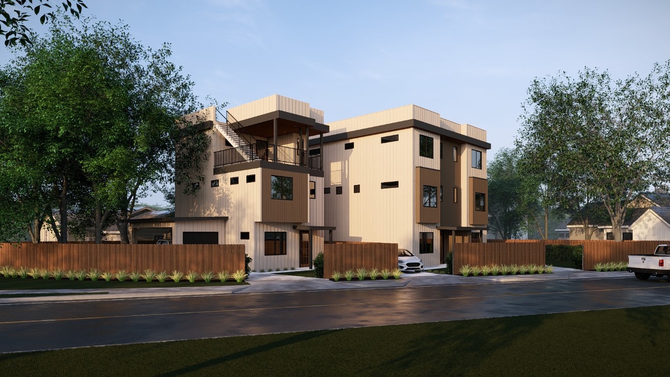 1813 East 38th 1/2 Street, Unit 2 Austin, TX 78722 - Photo 2 of 24 a car parked on the side of the road