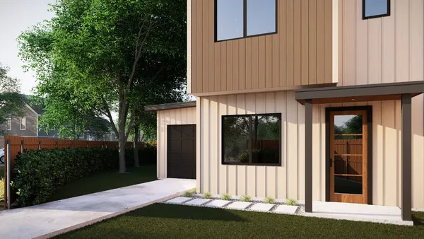 a view of outdoor space and yard