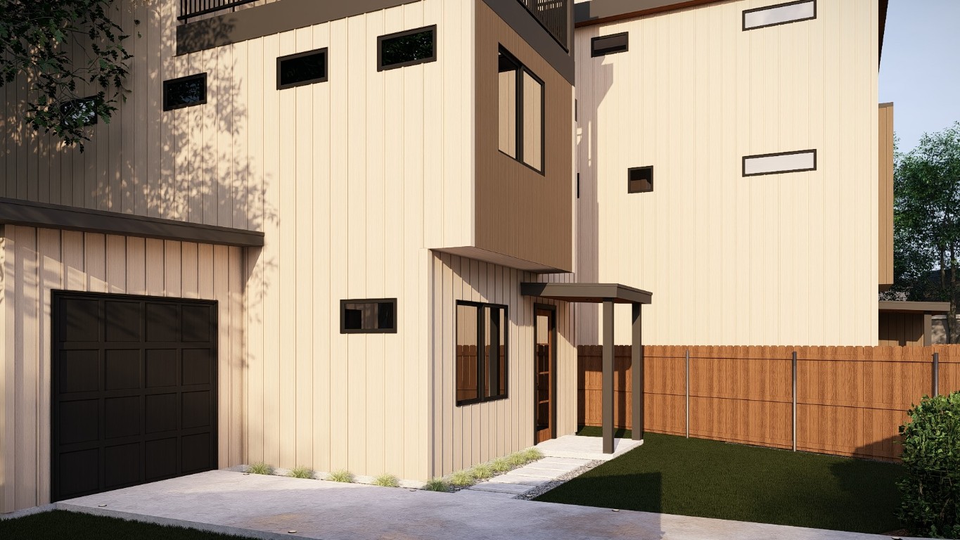 1813 East 38th 1/2 Street, Unit 2 Austin, TX 78722 - Photo 9 of 24 a view of front door