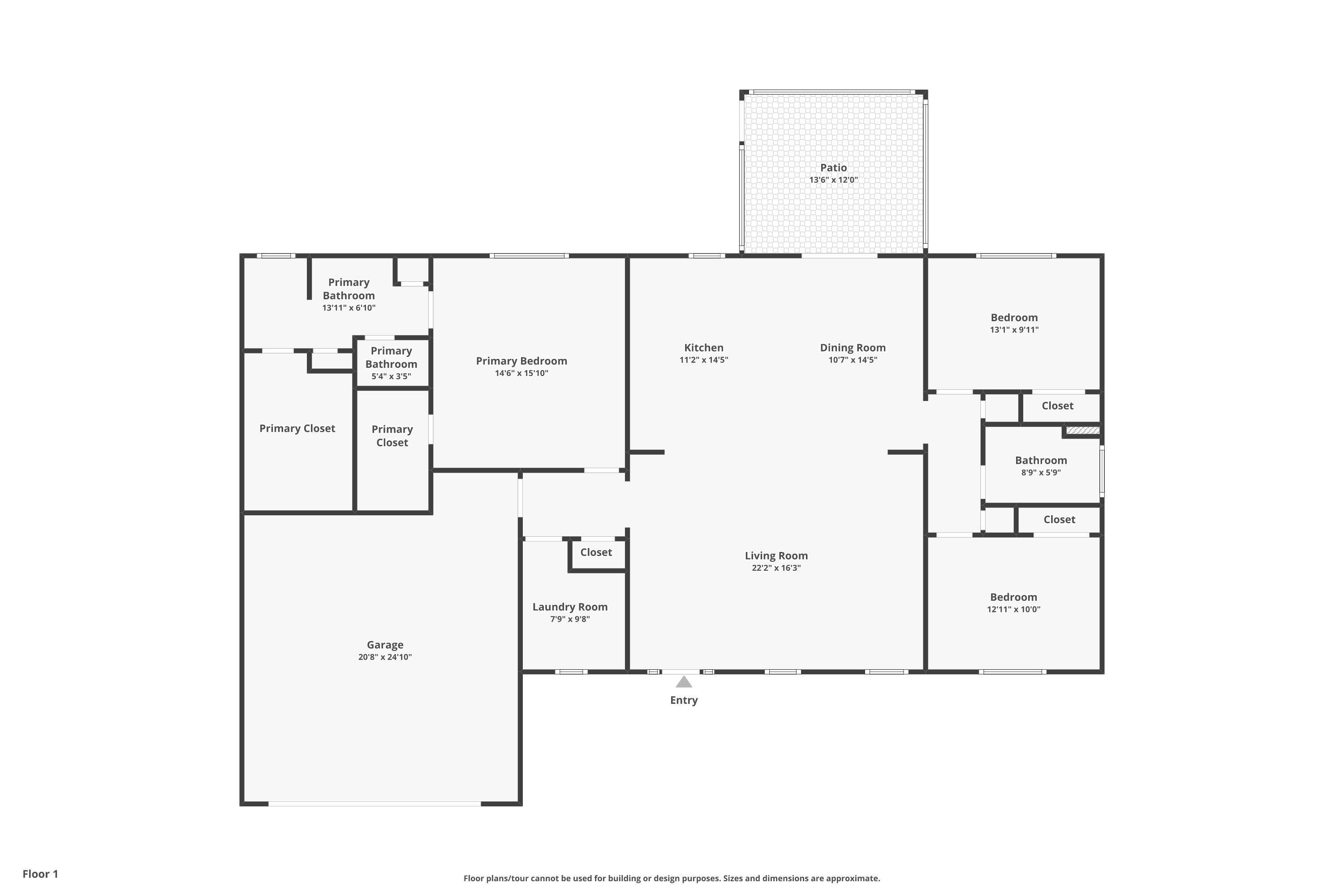 40 Little Peru Court Georgetown, SC 29440 - Photo 32 of 32 Home floor plan