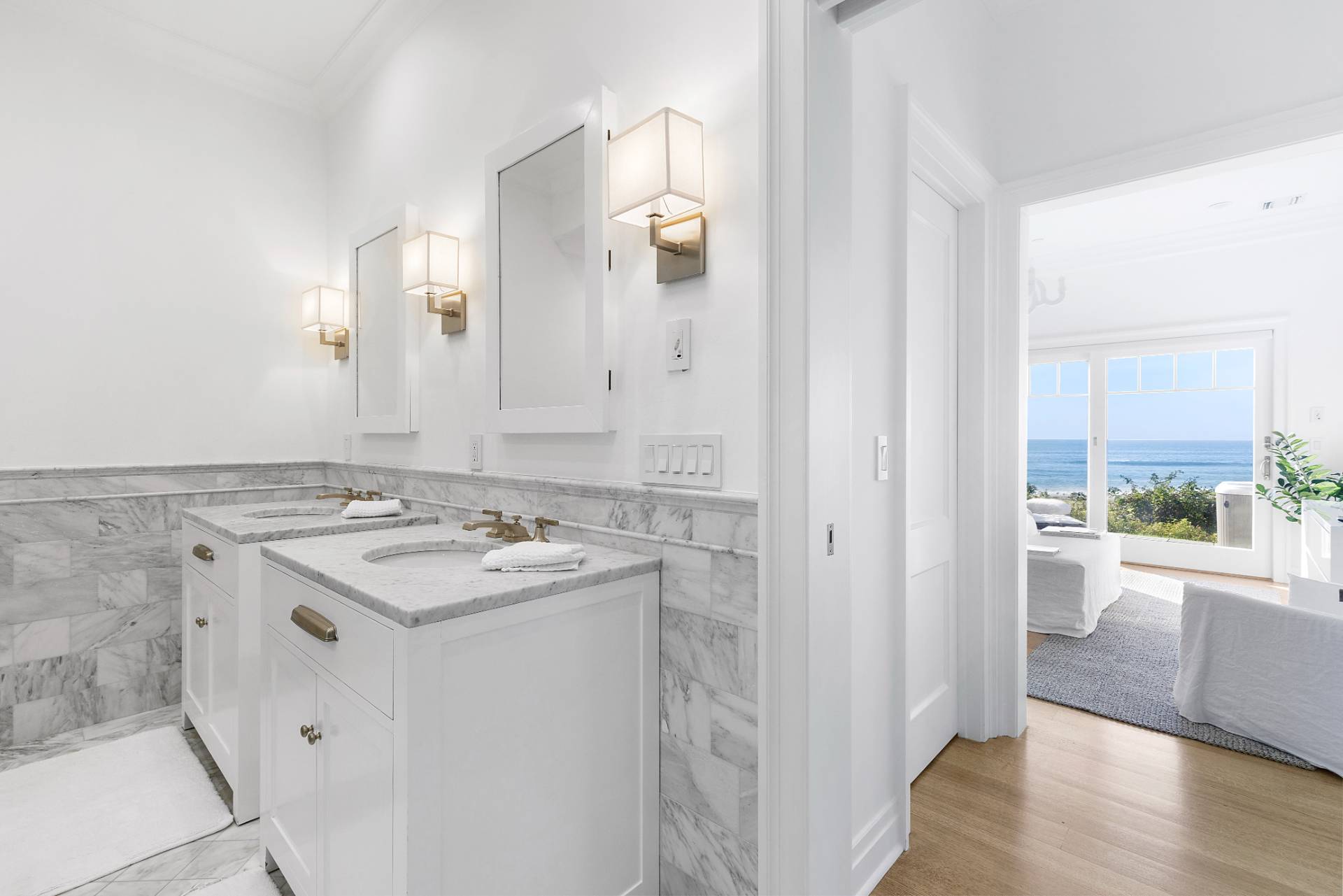 272 Old Montauk Highway Montauk, NY 11954 - Photo 11 of 25 a view of a kitchen from a hallway