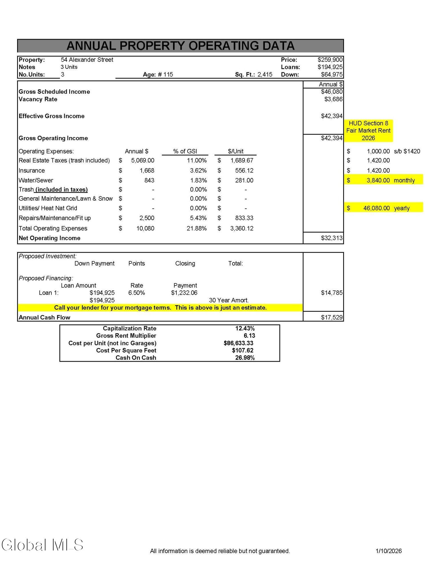 54 Alexander Street Albany, NY 12202 - Photo 2 of 26 ProForma 54 Alexander St unbranded