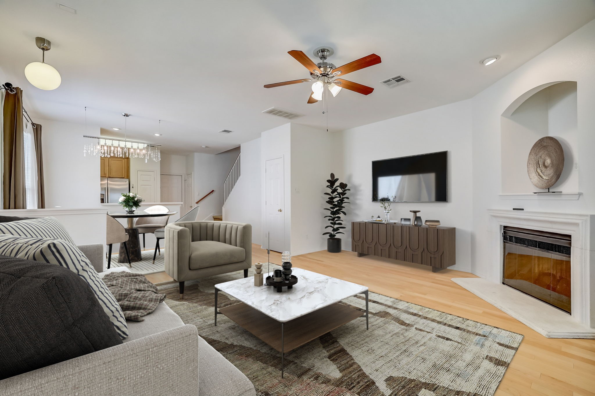 Welcome home 
(virtually staged)