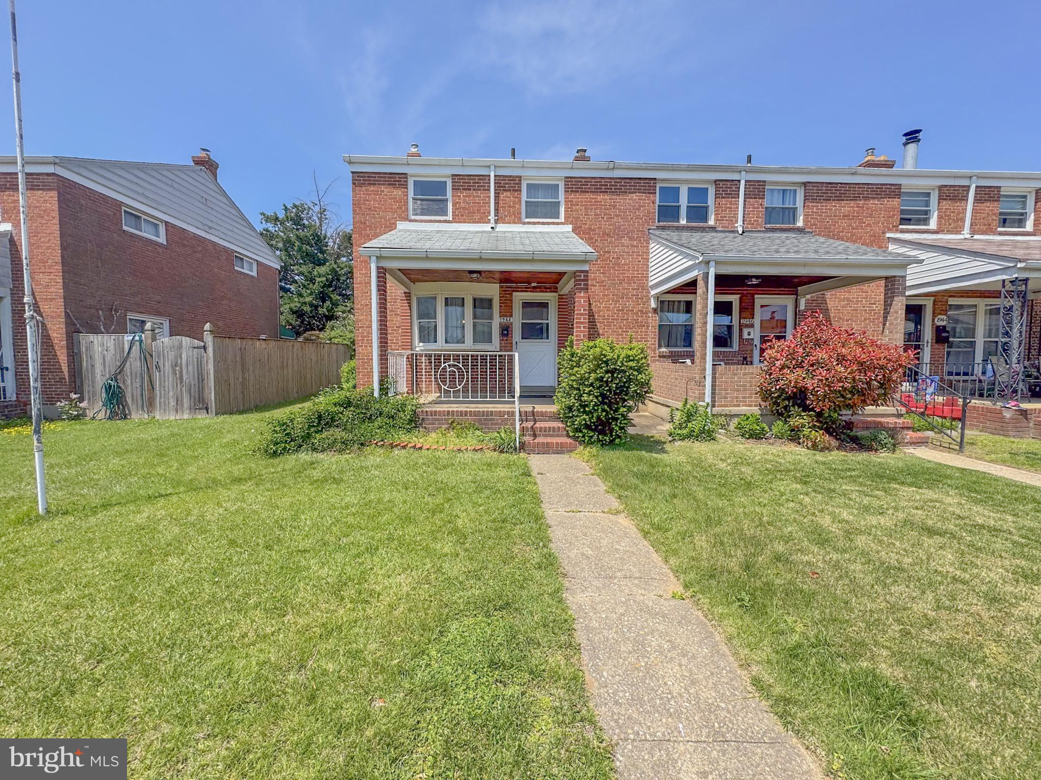 1948 Wareham Road Baltimore, MD 21222 - Photo 2 of 26 a front view of a house with garden