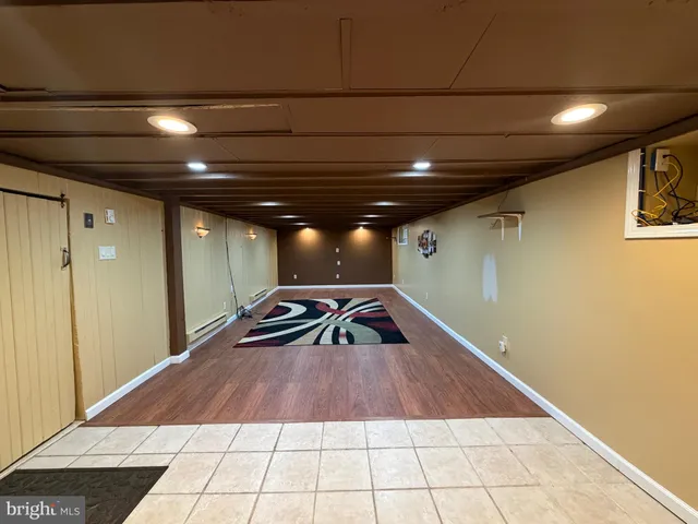 a view of a car garage