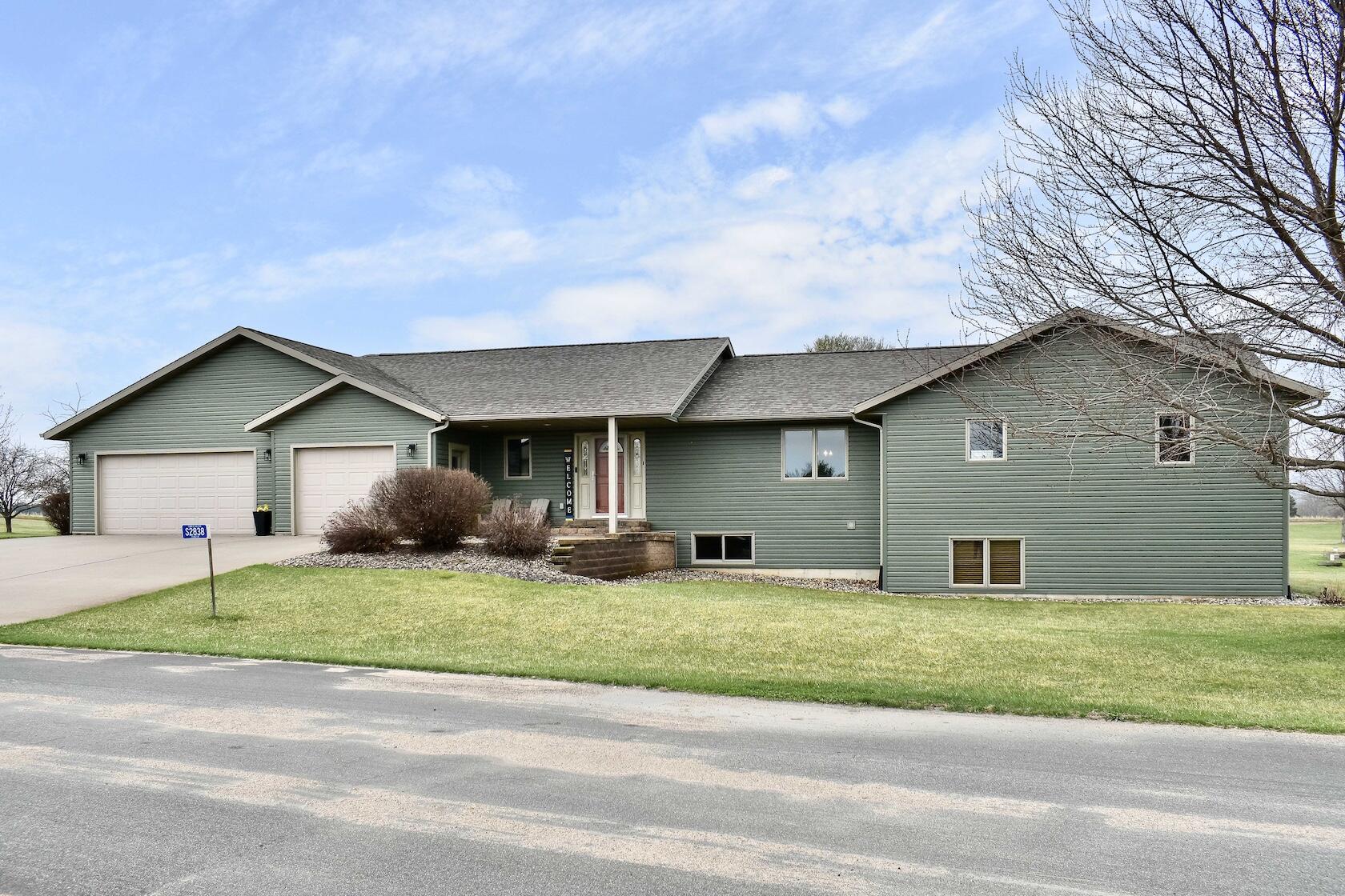 S2838 Fern Circle Milton, WI 54629 - Photo 1 of 55 1 Front & Garage
