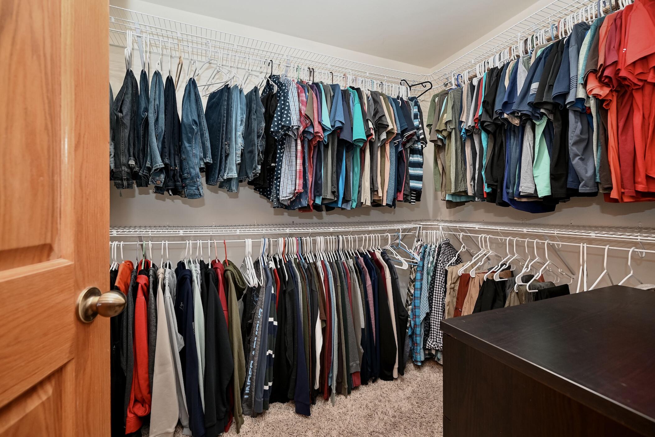 S2838 Fern Circle Milton, WI 54629 - Photo 17 of 55 16 Primary Closet