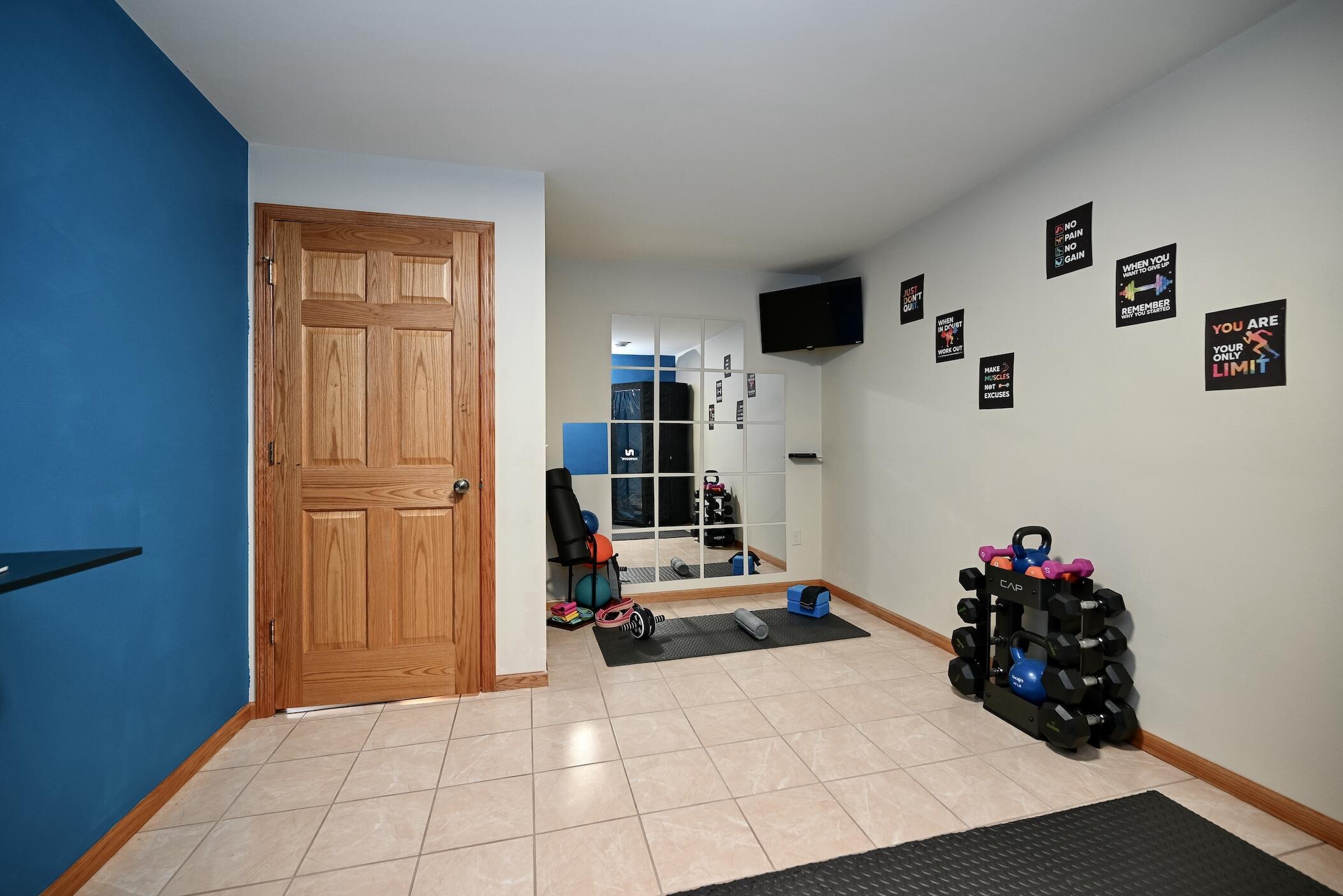 S2838 Fern Circle Milton, WI 54629 - Photo 26 of 55 25 LL Exercise Room