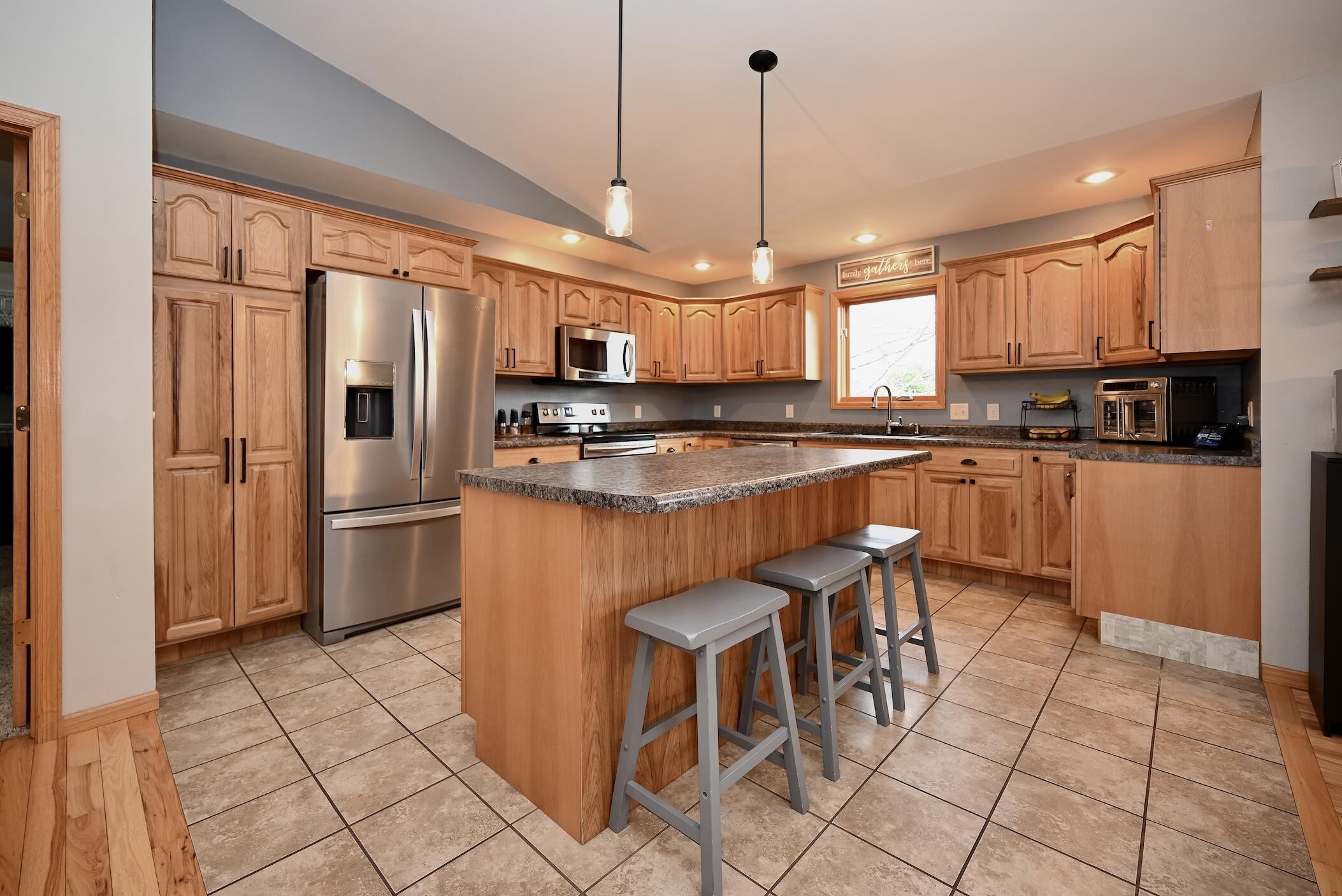 S2838 Fern Circle Milton, WI 54629 - Photo 9 of 55 8 Kitchen & Island