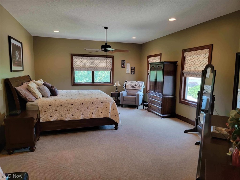 3413 Heyl Road Wooster, OH 44691 - Photo 15 of 30 Owner bedroom with more great outside views and a huge walk-in closet.