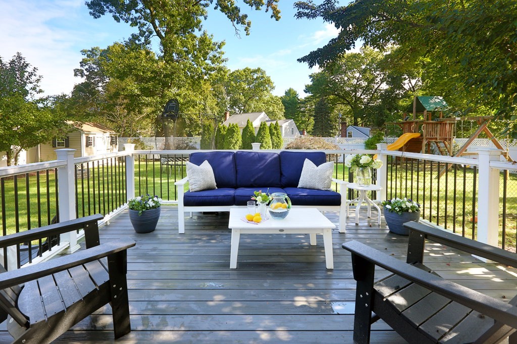 3 Magnolia Road Natick, MA 01760 - Photo 31 of 35 a view of a deck with furniture
