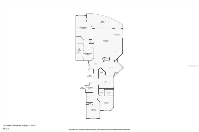 $875,000 | 393 North Point Road, Unit 604, Osprey, FL 34229