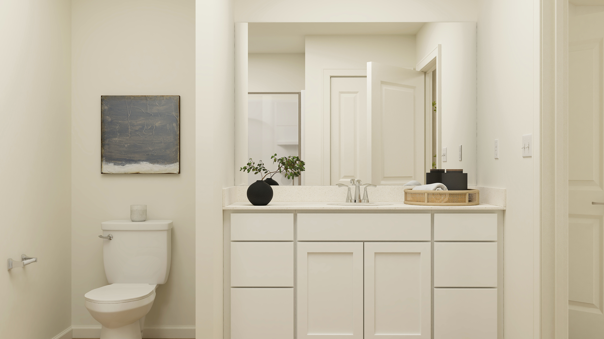 1630 Rolling Pass Beecher, IL 60401 - Photo 13 of 22 a bathroom with a sink and a mirror