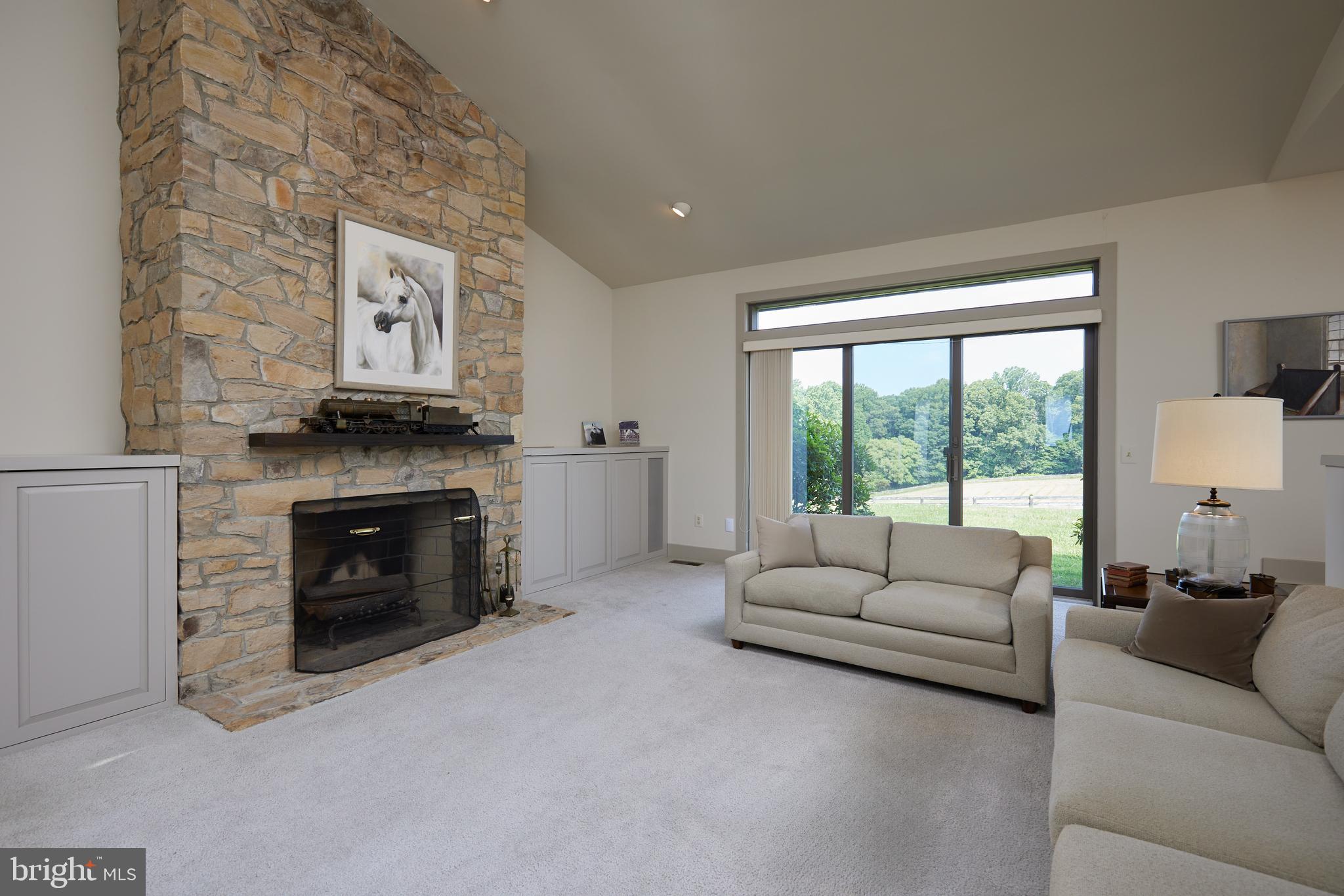 21520 Peach Tree Road Dickerson, MD 20842 - Photo 8 of 53 Wood burning fireplace - custom built ins/wet bar