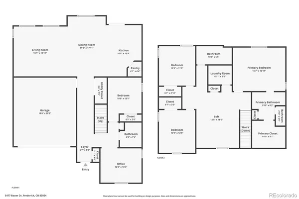 $574,900 | 5477 Bauer Drive, Frederick, CO 80504