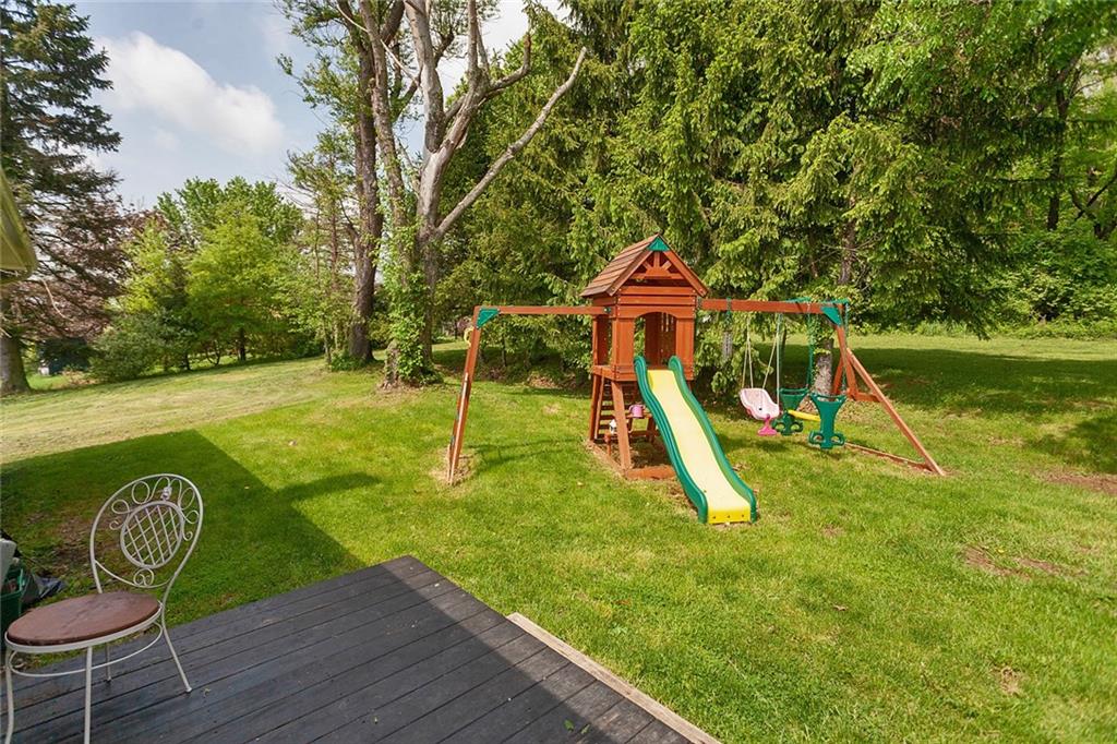 1599 Ridge Road Rostraver Township, PA 15012 - Photo 22 of 25 Rear yard. Children's play set is not staying.