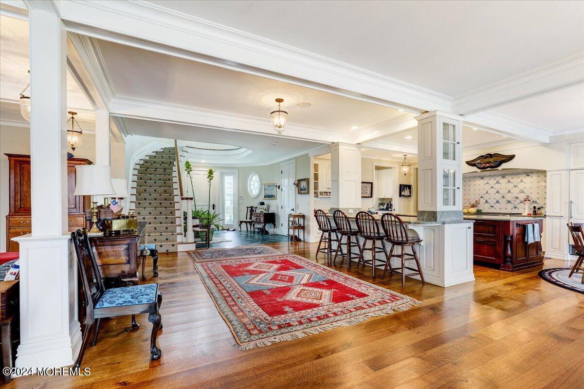 225 Channel Lane Mantoloking, NJ 08738 - Photo 16 of 85 a living room with furniture rug and windows