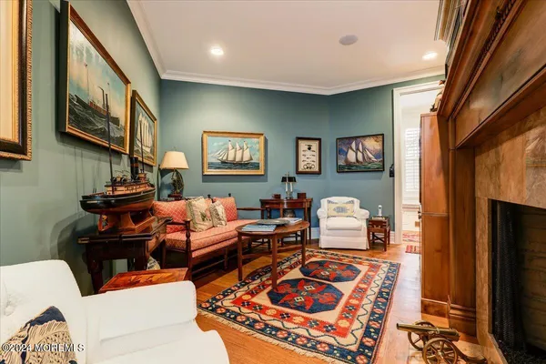 a bed room with a bed and a lamp