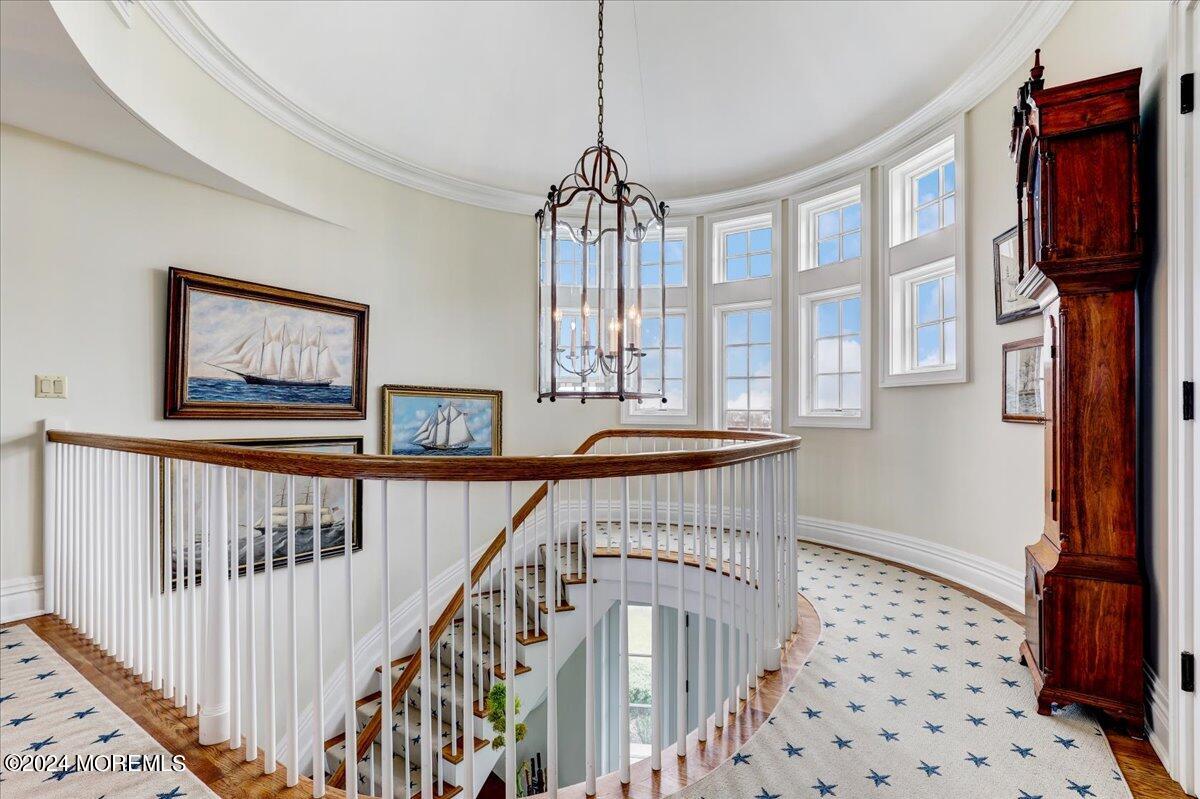 225 Channel Lane Mantoloking, NJ 08738 - Photo 36 of 85 a view of entryway with wooden floor