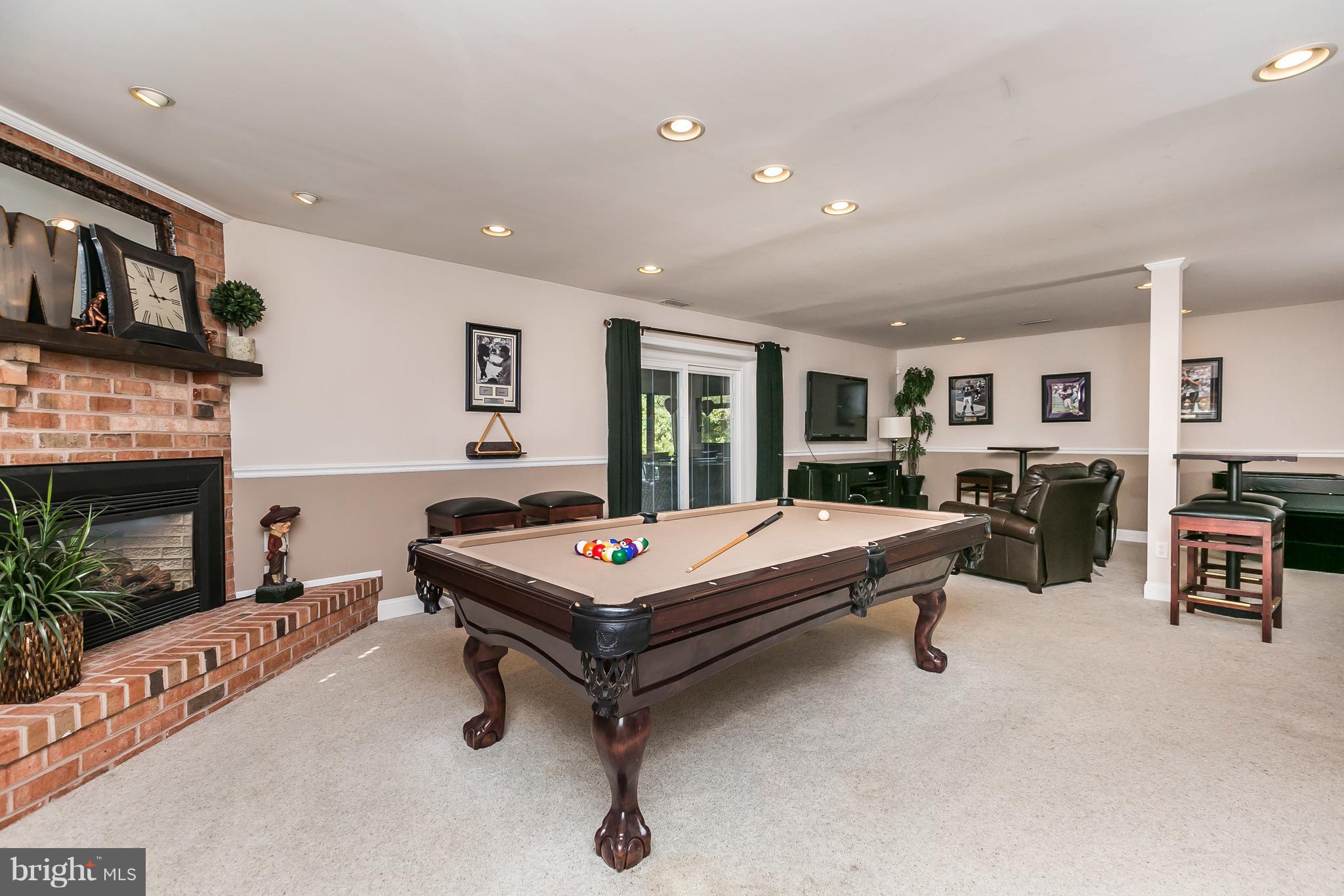 4704 White Marsh Road Baltimore, MD 21237 - Photo 43 of 60 Lower level rec room / family room with bar.