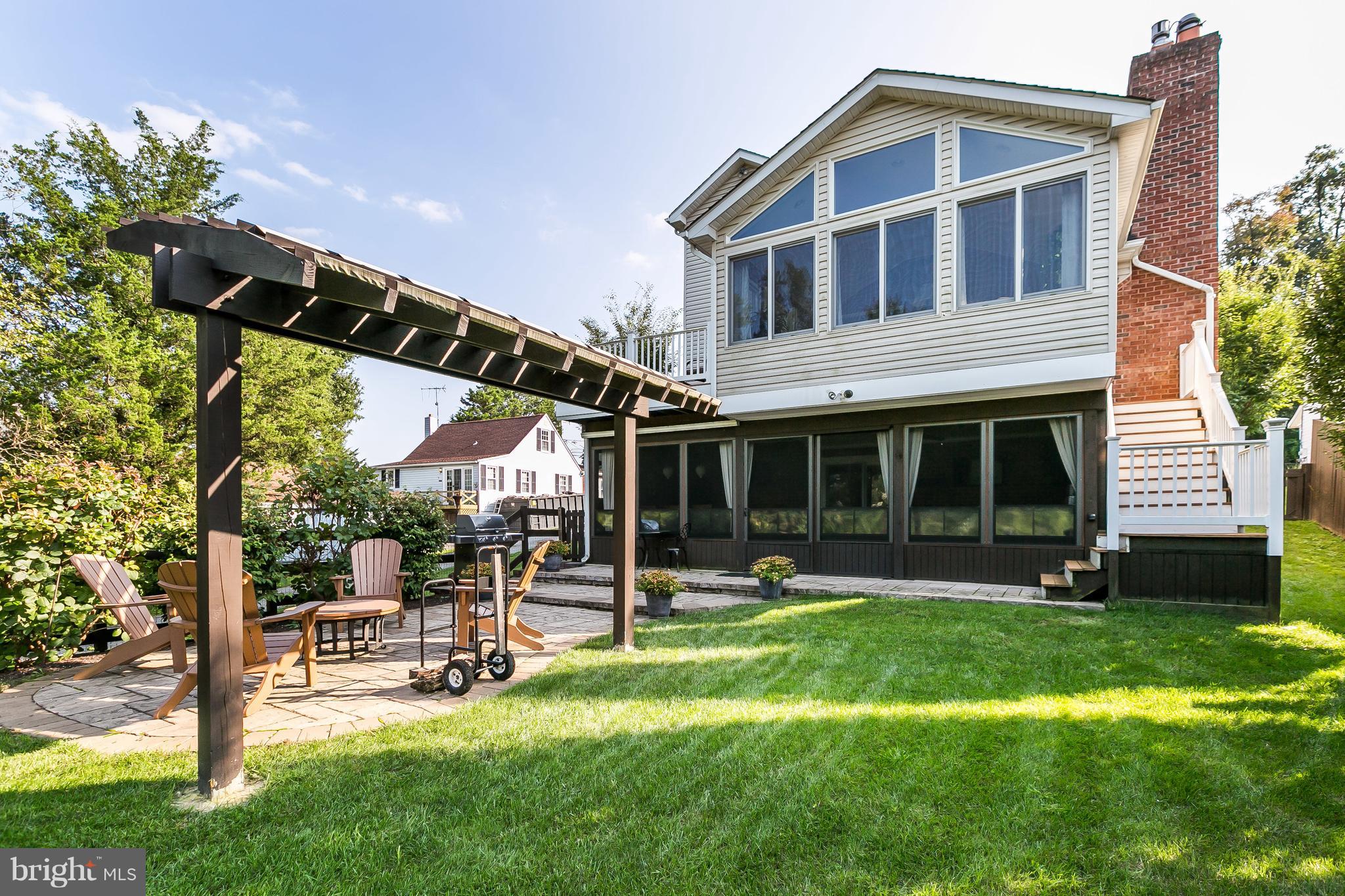 4704 White Marsh Road Baltimore, MD 21237 - Photo 57 of 60 Rear yard w/ paver patio.