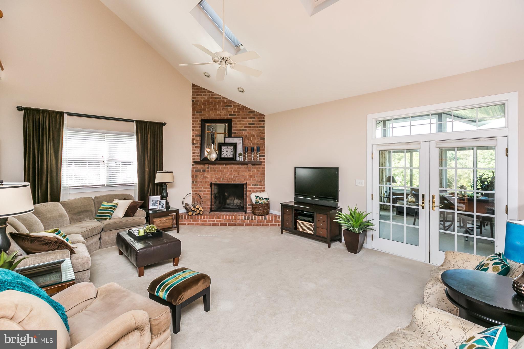 4704 White Marsh Road Baltimore, MD 21237 - Photo 8 of 60 Living Room w/ wood fireplace