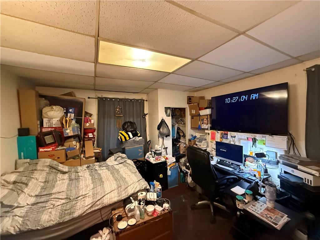 346 Mercer Street Butler, PA 16001 - Photo 7 of 19 a bedroom with furniture and a flat screen tv